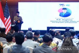 Menlu: RI-AS mitra strategis di tahun ke-75 hubungan bilateral