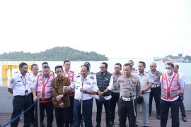 Pastikan Kesiapan Pelayanan Nataru, Jasa Raharja, Kemenhub, dan Korlantas Polri Survei Pelabuhan Merak dan Bakauheni