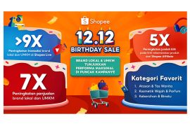 Penjualan brand lokal & UMKM melonjak 7 kali di 12.12 Birthday Sale