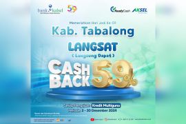 Bank Kalsel berikan Cashback Gila-gilaan hingga 59%, rayakan HUT ke 59 Tabalong