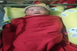 Warga Sri Pendowo Lampung Selatan menemukan bayi di kebun jagung