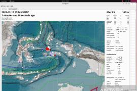 Gempa dangkal 5,6 magnitudo guncang Kota Ambon Maluku