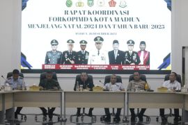 Forkopimda Madiun gelar rakor pengamanan Natal 2024 & Tahun Baru 2025