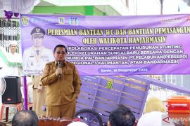 Korporat-Pemkot Banjarmasin kolaborasi pasang saluran air bersih di Sungai Baru