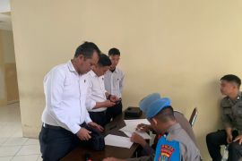 Pemeriksaan personel pemegang senjata api dinas oleh Propam Polda Kaltara