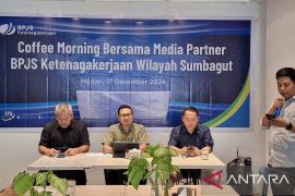 BPJS Ketenagakerjaan Sumbagut bayar  klaim Rp3,22 triliun