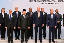 Prabowo hadiri KTT D-8 di Ibu Kota baru Mesir