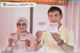 Wabup Ketapang gunakan hak pilih pada Pilkada serentak 2024