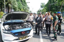 Pemkot Kediri koordinasi dengan TNI/Polri pengamanan wilayah