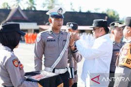 Bupati pimpin apel gelar pasukan operasi Lilin Toba 2024 di Mandailing Natal