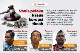 Vonis pelaku kasus korupsi timah