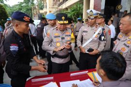 Wakapolda Banten minta personel bertanggung jawab saat gunakan senjata api