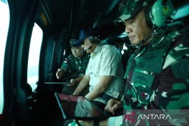 Menhan dan petinggi TNI cek rencana bangun area latgab di Nunukan