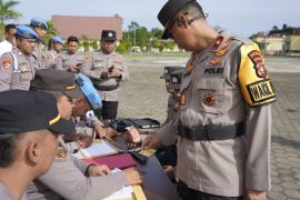 Polda Papua Barat gelar pengecekan kelayakan senjata api personel