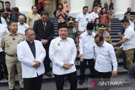 Menkopolkam dan jajaran cek gereja di Jakarta guna pastikan Natal aman