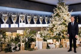 Florentino Pérez beri hormat korban bencana DANA pada malam Natal