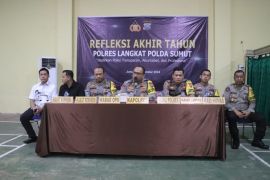 Kapolres Langkat sampaikan capaian selama 2024