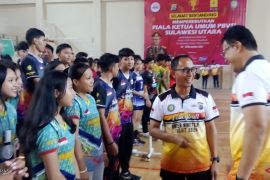 Wakapolda Peduli Voli Sulut dapat apresiasi Pengprov PBVSI Sulut