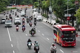 Satlantas Surabaya tindak tegas kendaraan tanpa plat nomor