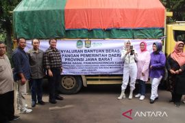 DKPP Jabar salurkan beras CPPD untuk korban bencana di Sukabumi