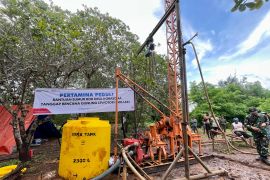 Pertamina bangun sumur bor untuk korban erupsi Gunung Lewotobi