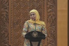 Khofifah apresiasi LKBN ANTARA pada pelantikan pengurus PP Kauje