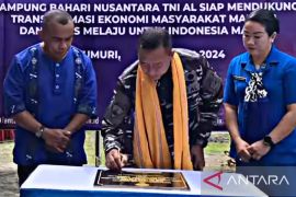 Lantamal Ambon jadikan Negeri Hutumuri sebagai Kampung Bahari Nusantara