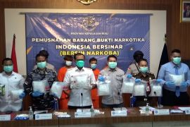 BNNP Kepri musnahkan 12,3 kg sabu hasil pengungkapan Oktober-November