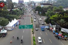 Polres Bogor catat 10 ribu kendaraan menuju kawasan Puncak