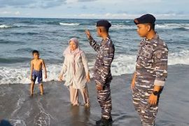 Cuaca buruk, Lanal Lhokseumawe gelar patroli laut di lokasi wisata