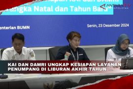 KAI dan Damri ungkap kesiapan layanan penumpang di liburan akhir tahun