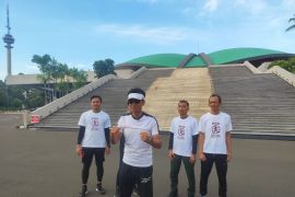 Anggota DPR penuhi nazar jalan kaki Jakarta ke Boyolali