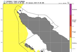 BMKG imbau nelayan waspadai gelombang yang diprediksi capai 2,5 meter