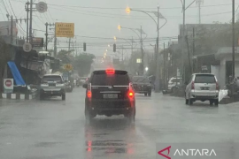 BMKG: Hujan ringan hingga berpetir potensi guyur Pangkalpinang Minggu ini