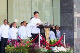 Menko Yusril beri 8 arahan pada apel bersama lintas Kementerian Kumham Imipas