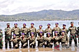 Lantamal IX beri pendidikan latihan  dasar bagi calon menwa di Ambon