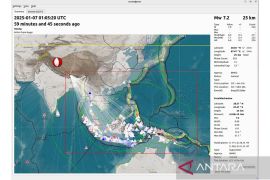 Gempa dahsyat di Tibet, China, menewaskan 126 orang