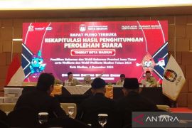 KPU Kota Madiun gelar penetapan hasil Pilkada 2024
