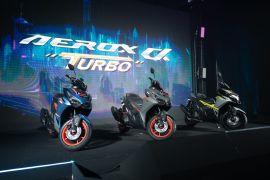 AEROX ALPHA siap dobrak market sport scooter Indonesia
