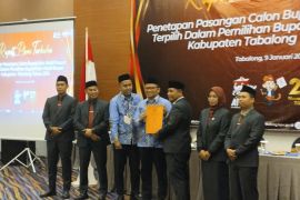 KPU Tabalong tetapkan H Fani - Habib Taufan sebagai Paslon terpilih
