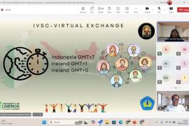 Mahasiswa FKIP ikuti program Intercultural Virtual Societal Challenge di University of Limerick Irlandia
