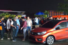 Keluarga korban hadir dalam rekonstruksi penembakan Tol Tangerang