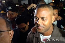 Pelatih baru timnas Patrick Kluivert tiba di Indonesia