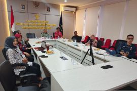 Kanwil Kemenkum Babel ikuti rapat penilaian desa sadar hukum