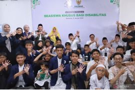 Baznas meluncurkan Gerakan Cinta Disabilitas di Yayasan RQI Bandung