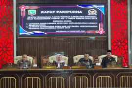 DPRD paripurnakan Raperda labelisasi produk brending Kotabaru