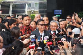 Sekjen PDI Perjuangan Hasto Kristiyanto penuhi panggilan KPK