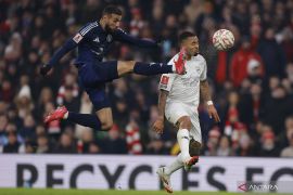 Mikel Arteta cemas kondisi cefera penyerang Arsenal Gabriel Jesus