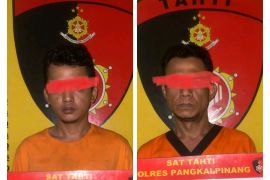 Satresnarkoba Polresta Pangkalpinang ringkus dua pengedar sabu