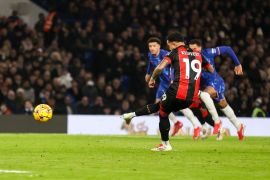 Putra Patrick Kluivert cetak gol saat Bournemouth imbangi Chelsea